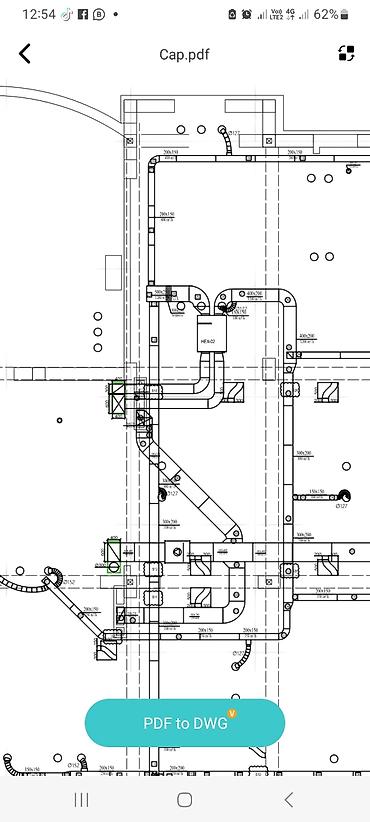 Dizayn, layihə: Xidmət: PDF layihə fayllarının DWG (AutoCAD) formatına çevrilməsi — 4