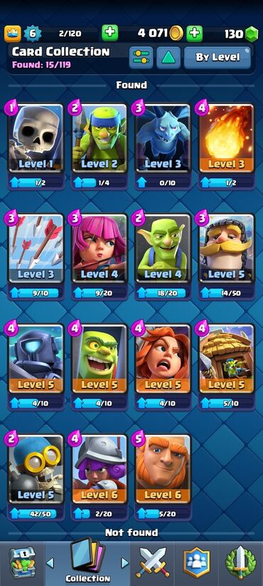 islenmis notebook qiymetleri: Clash royale hesabı satılır 600 kupa 16 karakter var arena 2