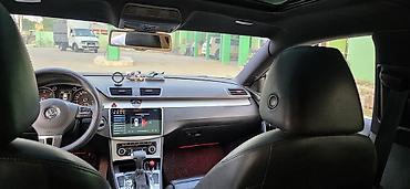 passat 2002: Volkswagen Passat CC, ağ rəng, kupeli-sedan gövdə. - Qara panoramik — 8