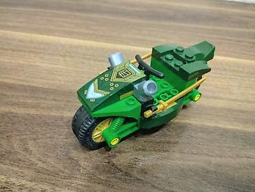 dendi oyun: LEGO® original yaşıl motosiklet konstruktoru - Tema: Ninjago — 1
