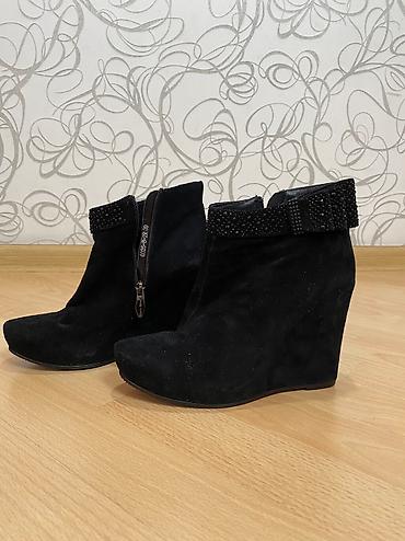 Ботинки и ботильоны: Ботинки, 39, Maria Moro, Новый, цвет - Черный, Самовывоз, Платная доставка at lalafo.kg — 8 Ботинки и ботильоны: Ботинки, 39, Maria Moro, Новый, цвет - Черный, Самовывоз, Платная доставка — 8