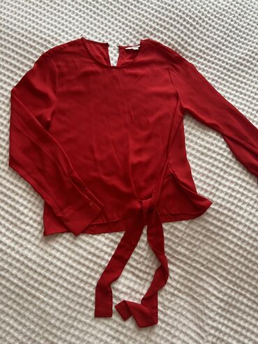 рубашки с коротким рукавом: S (EU 36), rəng - Qırmızı