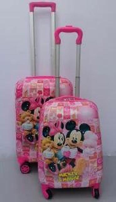 Rančevi, torbe i koferi: Dečiji set kofera – 2 komada, motiv Mickey & Minnie - Dizajn — 17