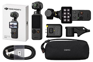 камеры для компьютера с микрофоном: DJI Osmo Pocket 4 — ультракомпактная ручная камера со встроенным — 1
