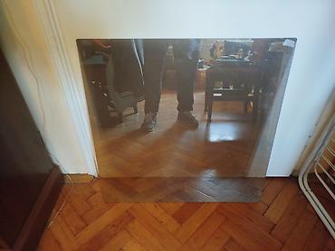 Postolja za stolove: Ogledalo braon staklo sa efektom ogledala. Dimenzije oko 64,4 cm x 64 — 1