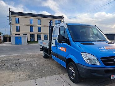 uni 260b: Mercedes-Benz Sprinter платформа (бортовой грузовик) зад передняя — 2
