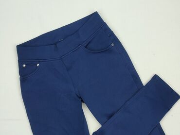 legginsy prążkowane reserved: Leggings Eco-leather for women, size S (EU 36)