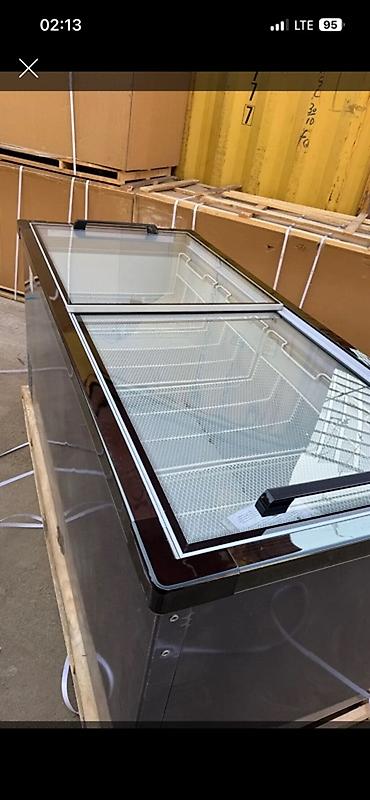 Морозильные шкафы, лари: Ларь‑витрина морозильная для магазинов и супермаркетов. Описание: - — 2