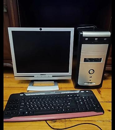 Masaüstü kompüterlər və iş stansiyaları: Masaüstü kompüter dəsti – SEKO monitör + sistem bloku + klaviatura — 2