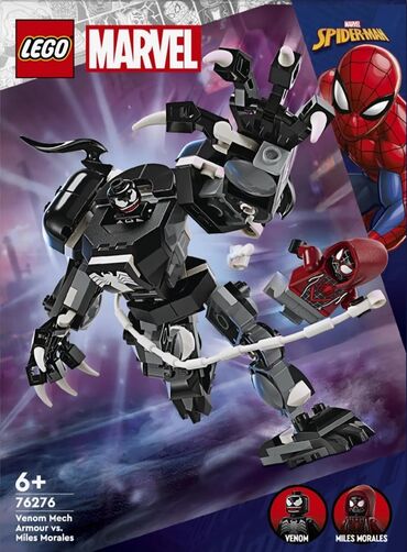 uşaq üçün dizlik: Lego marvel venom mecha set