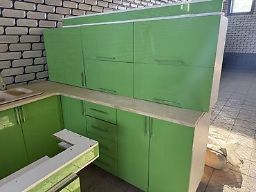 полки мебель: Кухонный гарнитур, Б/у, цвет - Зеленый — 4