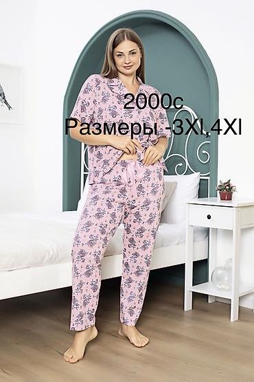 Ночные сорочки: Ночная сорочка, Вискоза, Короткая модель, 2XL — 12