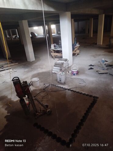 Beton işləri: Beton kəsmə beton deşmə xidməti Karot - HILTI DD 200 / 350 ilə 25 ° — 6