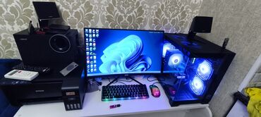 asus computers: Pc ideal vəziyyətdədir. Oyunçu sistemi kimi yığılıb vəz çox az