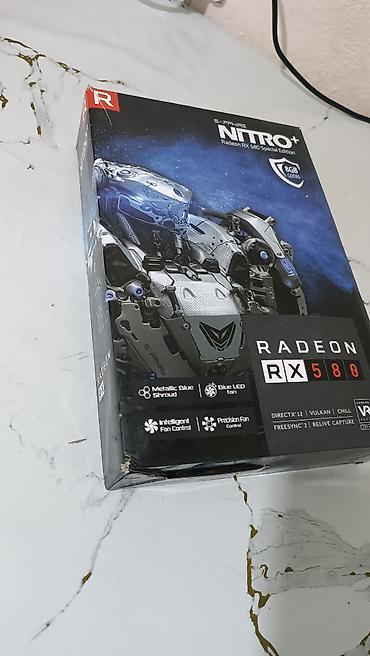 intel arc: Видеокарта для ПК, Б/у, ЖК Sapphire, Radeon RX, 8 ГБ — 4