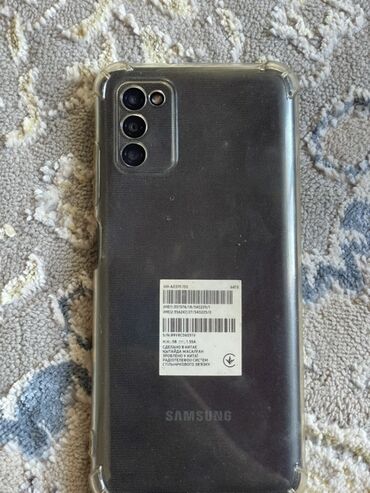 бу телефоны: Samsung Galaxy A20s, Колдонулган, 64 ГБ, түсү - Кара, 2 SIM