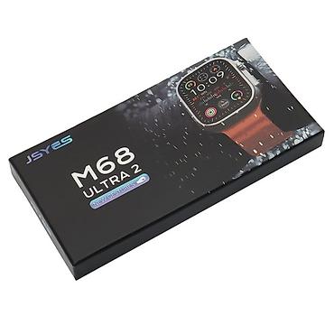 smart saat: Kateqoriya: Smart saatlar Brend: No Brand Model: M68 Ultra 2 (black) — 1