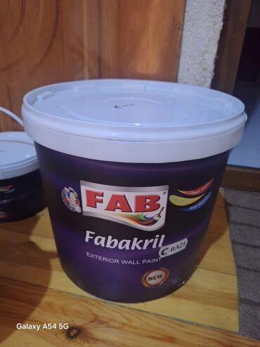 капус краска бишкек: Акриловая Краска FAB, Фасад, цвет - Синий