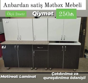 membran kuxna mebeli: Mətbəx mebeli yeni