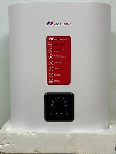 Накопительные водонагреватели: Накопительный водонагреватель Объем бака: 50 л, Электрический, Панель управления, Стеклокерамика, Новый — 6