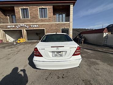 vito 111 cdi: Mercedes-Benz C 240 (W203) sedan - Kuzov: ağ rəng, 4 qapı, AMG — 3