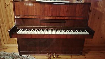 баян инструмент: Akkustik vertikal piano – “Belarus” markası - Korpus: tünd qəhvəyi — 2