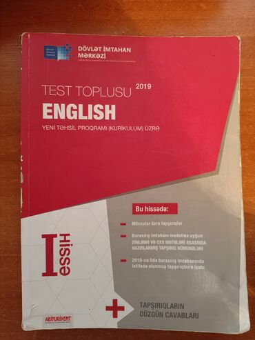 7 ci sinif ingilis dili dim cavablari 2023: Ingilis dili 1 ci hissə dim test toplusu ( 2019) listeninglerin 2 si