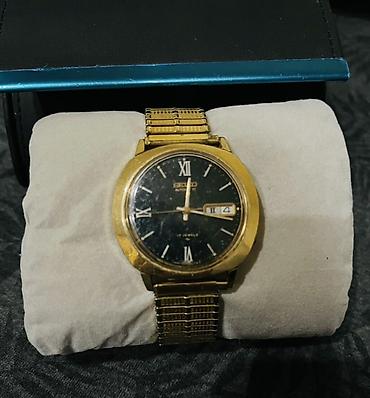sa staklom: Seiko muški ručni sat – automatik, Japan - Mehanizam: automatski — 4