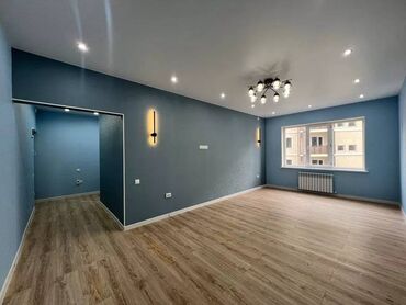 продаю квартиру ала арча: 1 комната, 48 м², 106 серия улучшенная, 6 этаж, Евроремонт