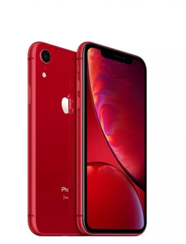 Apple iPhone: IPhone Xr, Б/у, 128 ГБ, Красный, 80 %