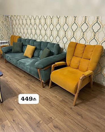 perla divanlar: 449₼ divan desti TƏCİLİ SATILIR əla vəziyyətdədir baza var Turkiyə — 1