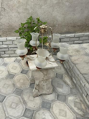lüsdür: Çılçıraq, 6 lampa, Metal — 2