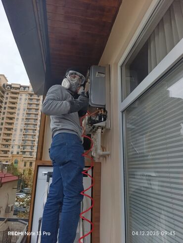 Kombi təmiri: Kombi radiatorlar (radiatorlar sökülmədən) radiatorların xətlərin — 5