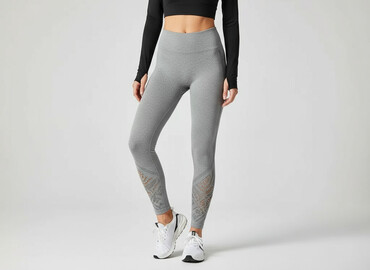 legginsy z zamkiem w kroku: Leggings Sports for women, size L