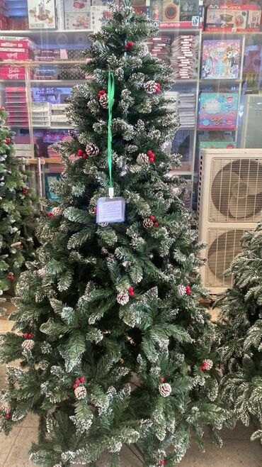 Yeni il ağacları: Yapay şam ağacları – müxtəlif dizayn və ölçülərle - Reallığa yaxın — 12