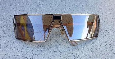 Naočare: Futuristic Geometric naočare za sunce. Italian design. Futuristic — 1