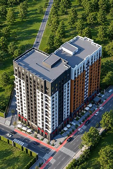 2 комнаты, 54 м², Орто-Сай с. Элитка, 8 этаж, ПСО (под самоотделку)