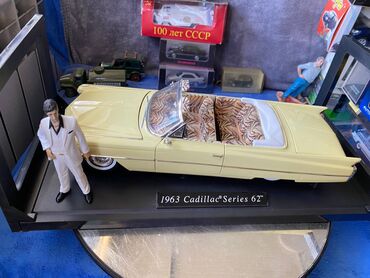 Avtomobil modelləri: Cadillac, 1963 il, 1:18, Dəmir, Ödənişli çatdırılma — 18