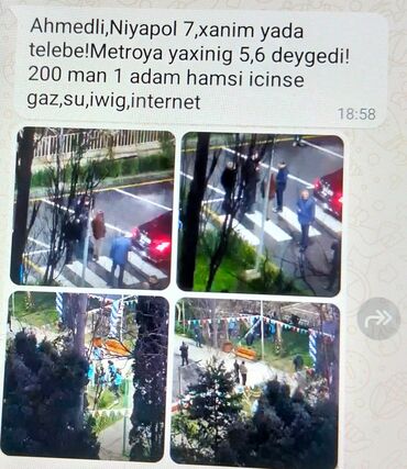 əhmədli metrosu kirayə evlər: ƏHMƏDLİ .NİYAPOL7 xanım, yada tələbə metroya yaxınıq 5,6 dəqəlik