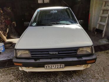 Toyota Starlet: 1 l. | 1987 έ. Χάτσμπακ