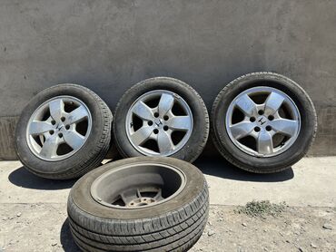 пасат 5: Колеса в сборе 205 / 60 / R 16, Лето, Б/у, Комплект, Легковые, Литые, отверстий - 5