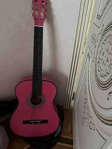 elektron gitara per page 40: Klassik akustik gitara – çəhrayı rəng. 90 manat — 1