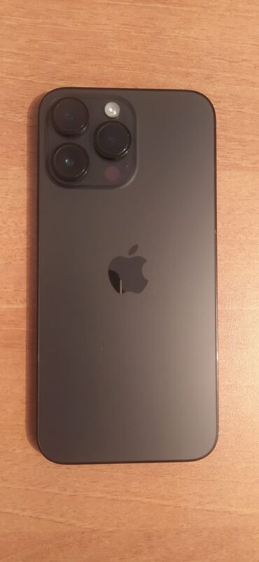 iphon 1: IPhone 14 Pro Max, 1 TB, Qara, Zəmanət, Simsiz şarj, Face ID