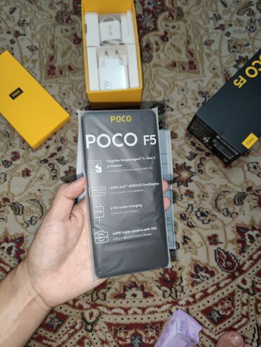оперативная память ddr2: Poco F5, Б/у, 256 ГБ, цвет - Черный, 2 SIM