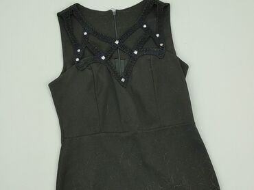 sukienki czarna mini: Sukienka, S, stan - Dobry