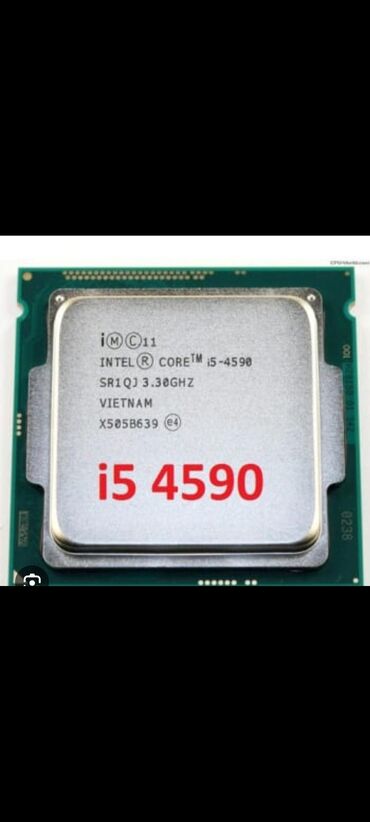 core i5: Prosessor Intel Core i5 i5 4590, 3-4 GHz, 4 nüvə