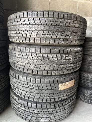 спринтер бу: Шины 225 / 65 / R 17, Зима, Б/у, Комплект, Легковые, Япония, Dunlop