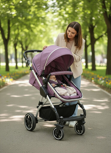 Araba-beşiklər: Çıxarıla bilən beşikli araba, İşlənmiş, Yaş: 30 ay, Ünvandan götürmə — 1