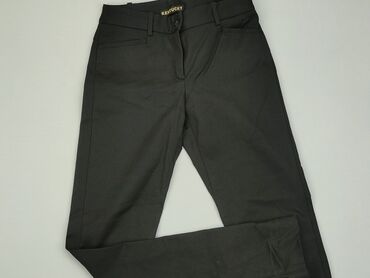 elegancki komplet bluzki i spodnie: Material trousers, XS (EU 34), condition - Very good