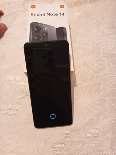 playstation 5 oyun yazilmasi: Redmi Note 14, 256 GB, rəng - Qara, Barmaq izi